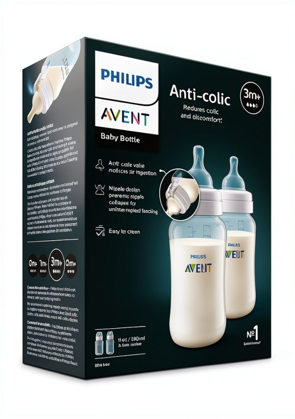 BabyBloom Anti-Colic Bottles Clear 4 Ounce-8
