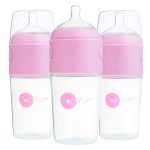 PopYum One-Handed Feeding Bottle for Breast Milk and Formula-0