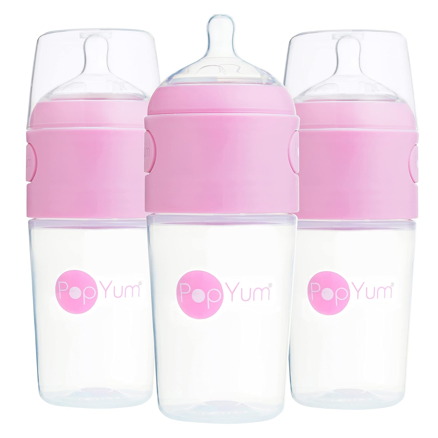PopYum one-handed feeding bottle