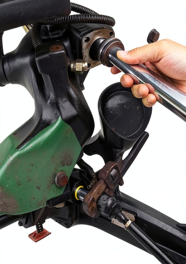 HUQUZN Power Steering Cylinder for John Deere-5