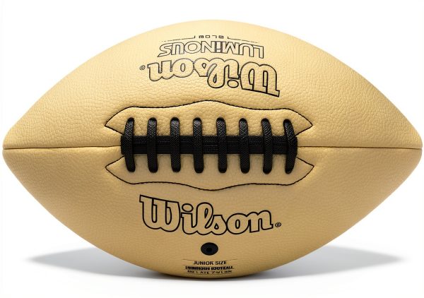 Wilson Junior Football Faux Leather Green-1