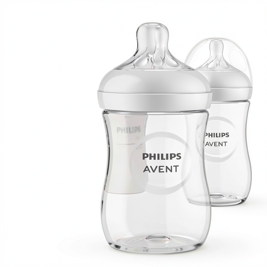 Philips Avent Natural bottle set with vented nipples