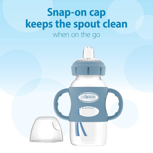 Dr. Brown’s Sippy Bottle 100% Silicone Handles 6m+-3