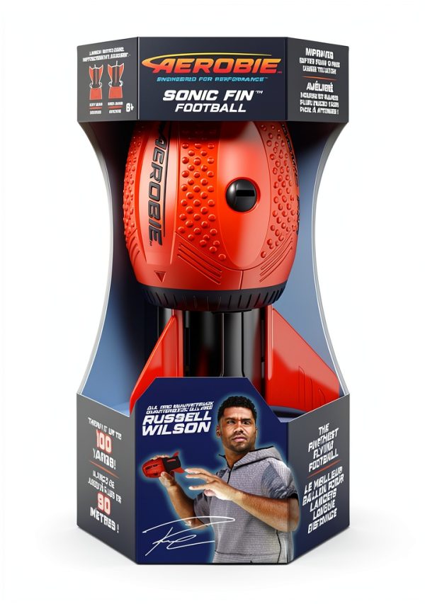 Sonic Fin Orange Football by Spin Master-7