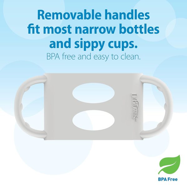 Dr. Brown’s Sippy Bottle 100% Silicone Handles 6m+-4