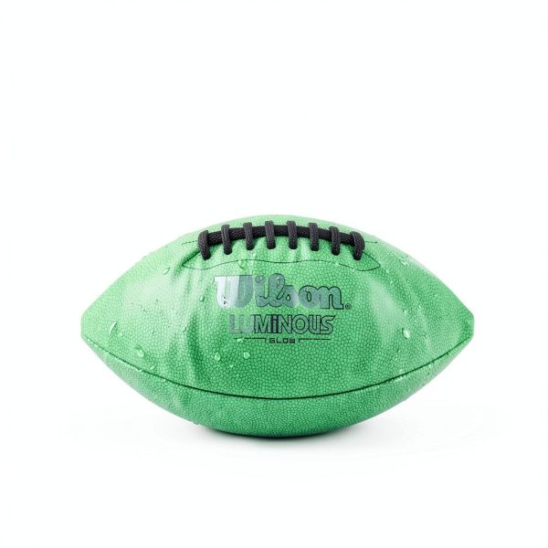 Wilson Junior Football Faux Leather Green-3