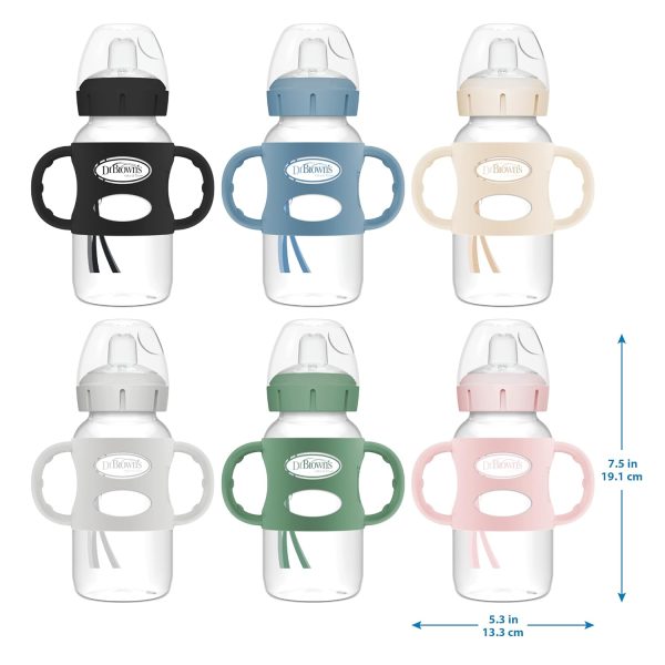 Dr. Brown’s Sippy Bottle 100% Silicone Handles 6m+-11