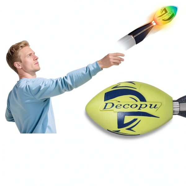 Weselons Rechargeable Light-Up Football for Kids-3