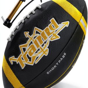 Trained Youth Football with Playbook Diagrams Yellow-0