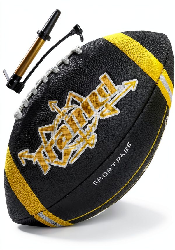 Trained Youth Football with Playbook Diagrams Yellow-0