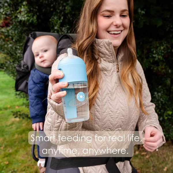 PopYum One-Handed Feeding Bottle for Breast Milk and Formula-8