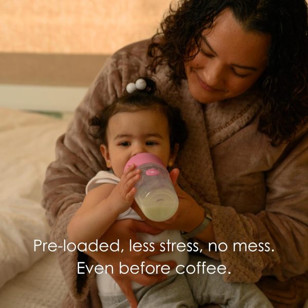 PopYum One-Handed Feeding Bottle for Breast Milk and Formula-4