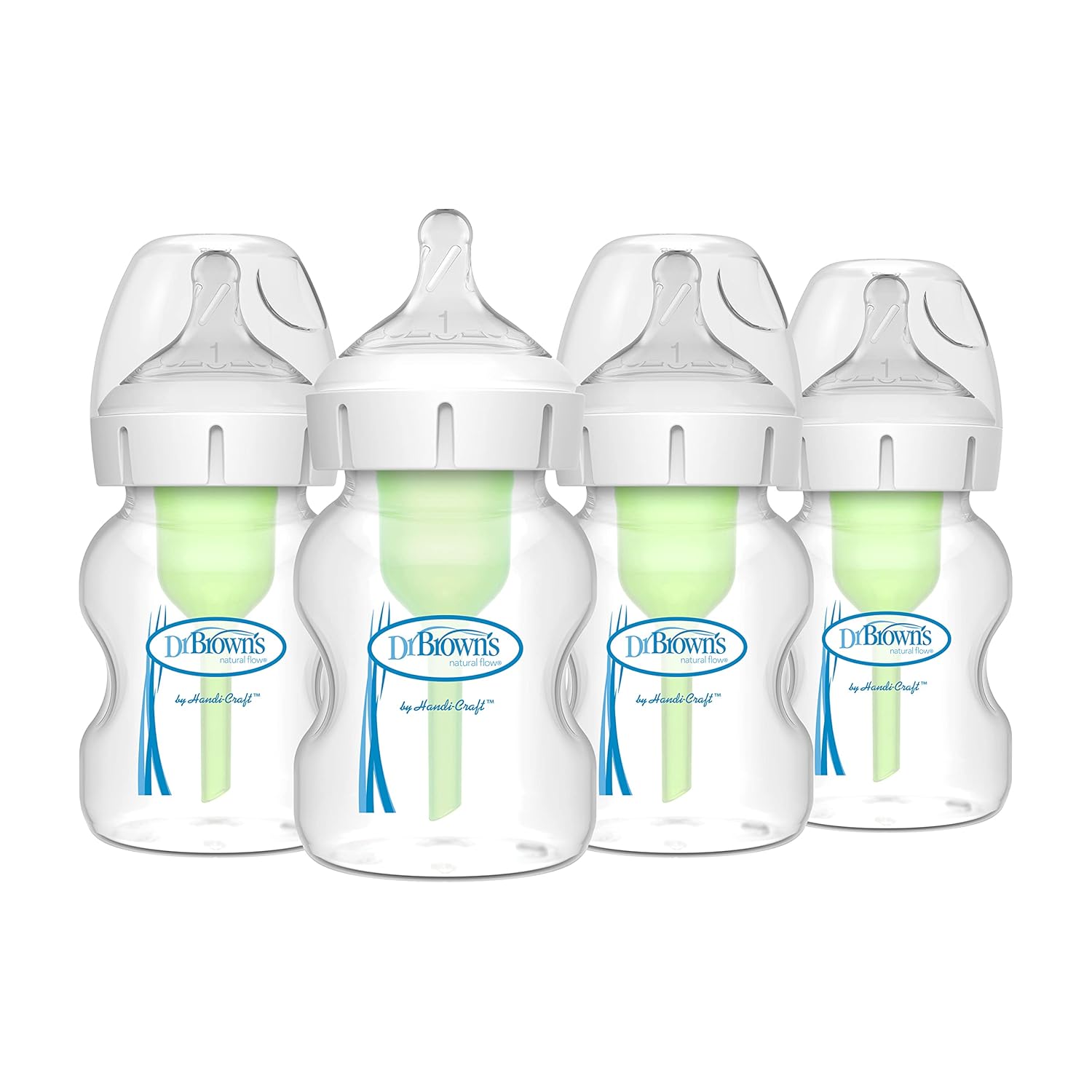 Dr. Brown's Anti-Colic Baby Bottles 4 Pack