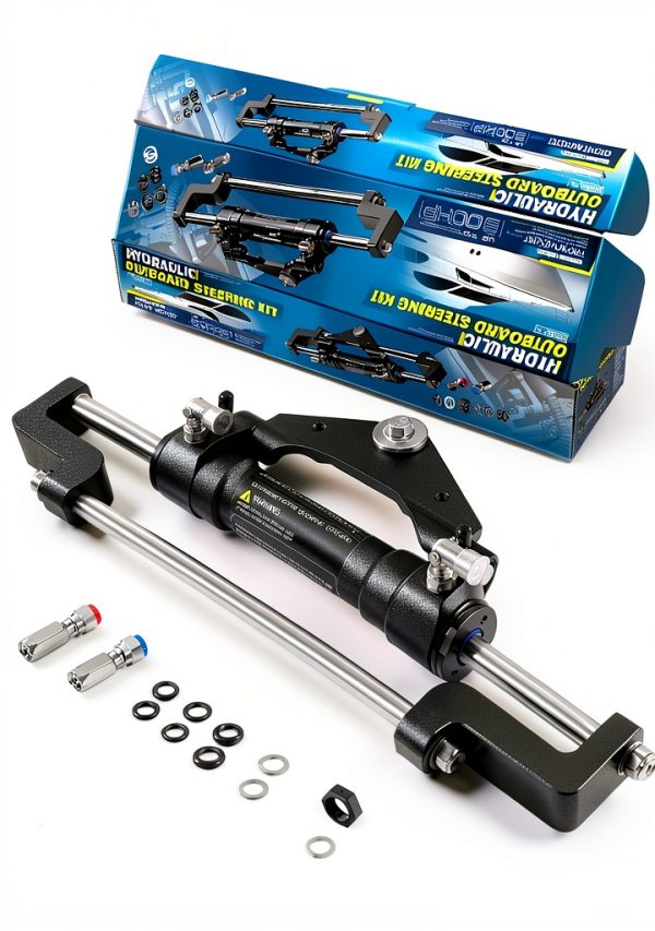 Hydraulic Steering Cylinder Camoo Steel Mount-0