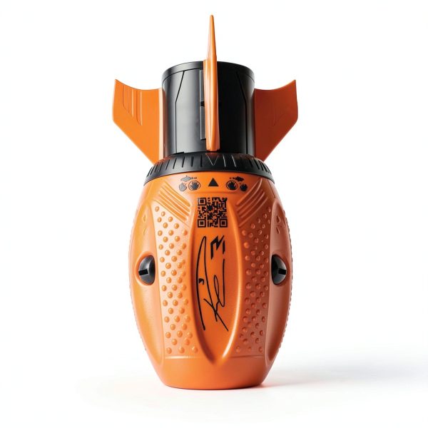 Sonic Fin Orange Football by Spin Master-4