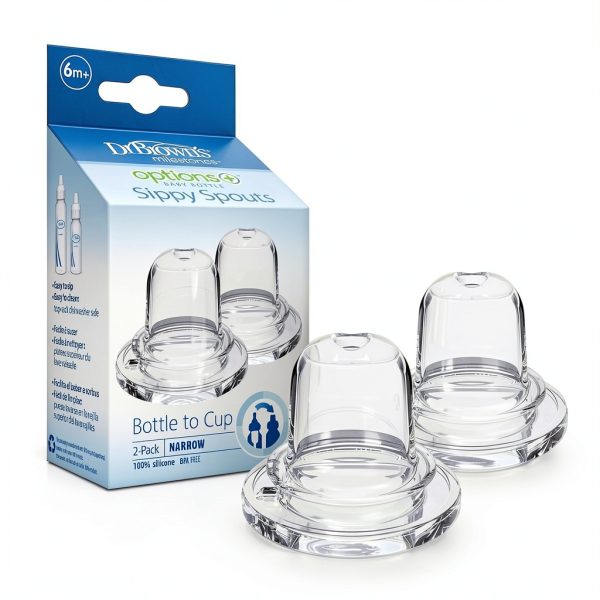 Silicone Sippy Spouts for Unisex Baby Bottles-7