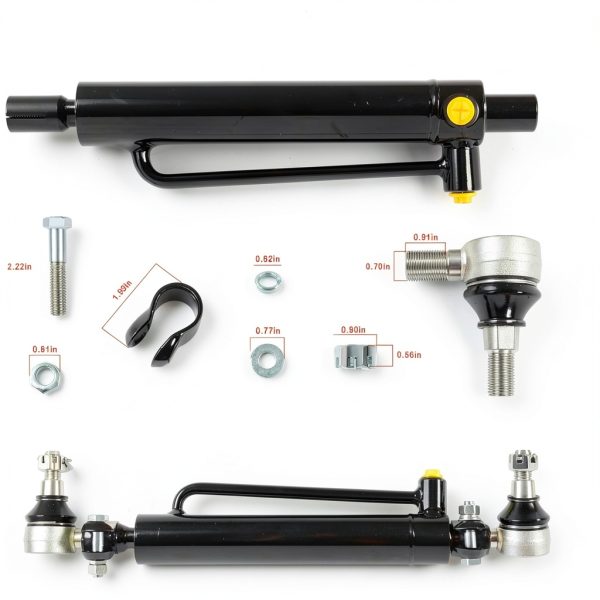 Power Steering Cylinder Bonbo for Case Backhoes-1