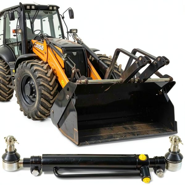 Power Steering Cylinder Bonbo for Case Backhoes-3