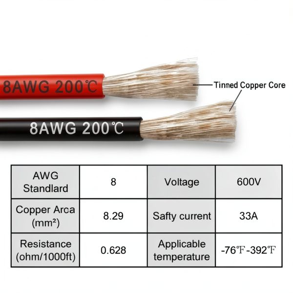 Jumper Cables GRZWAYS DW 2FT YJ Heavy‑Duty Tinned Copper ABS Design-3