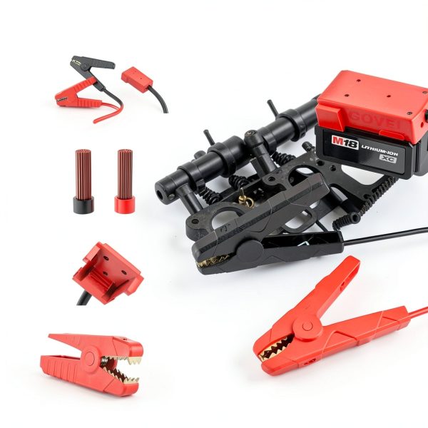 Govel M18 Jumper Cable Adapter for Milwaukee Batteries 2FT-2