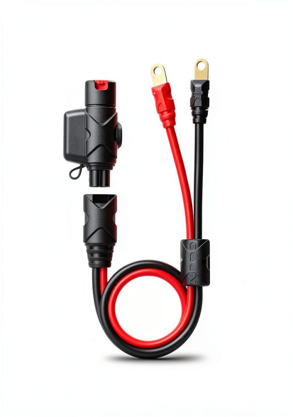NOCO GBC007 Silicone Jump Starter Cable 10A 12V M6 Eyelet 18.5in Flex-1
