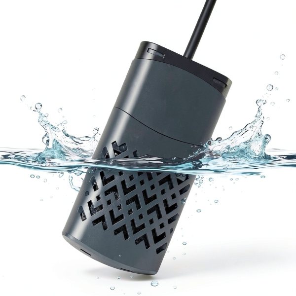 PTC Chicken Water Heater SolarCluck Waterer with LCD Display – Black-5
