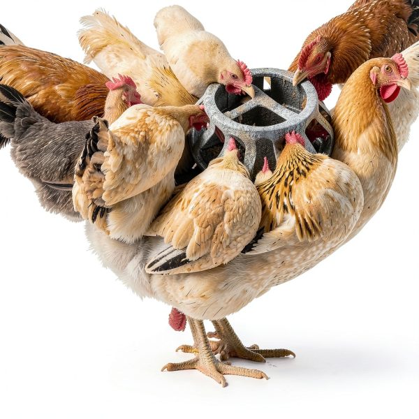Horizontal Chicken Waterer 15-Pack with PVC Tee – ABS & Stainless-5