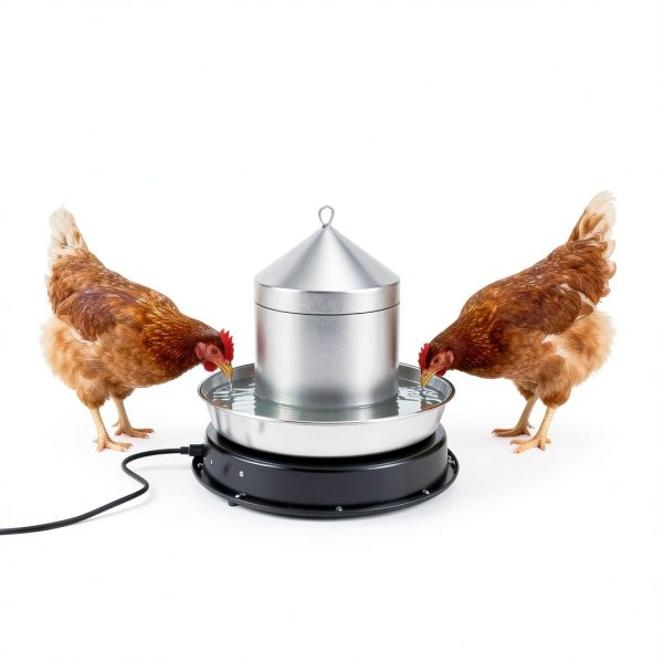 Chicken Water Heater Eggluuz 110W Heated Base for Winter Waterer-1