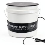 Chicken Water Heater WORLEYX 50W Bucket Belt for 3-5 Gallon Buckets-0