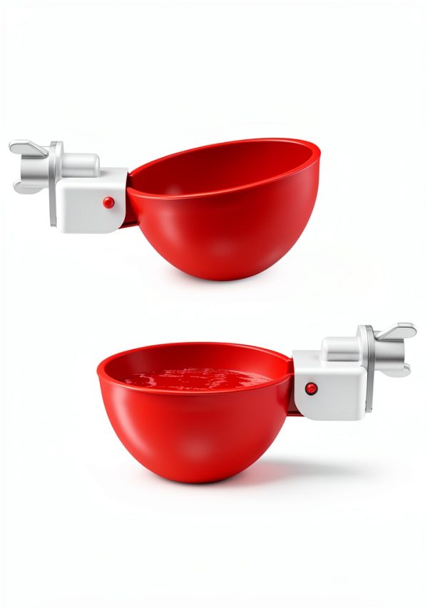 Chicken Waterer Cups, 10 Pack Automatic DIY Chicken Water Cups with 3/8'' Hole Saw-1