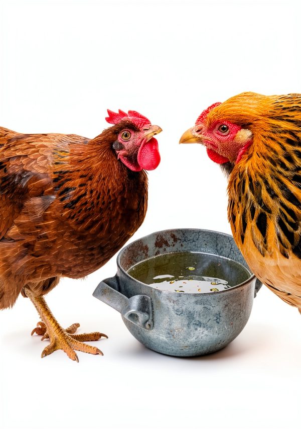 Chicken Waterer 20 Pack Horizontal Automatic with Drill ZenxyHoC-5